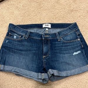 Paige denim shorts